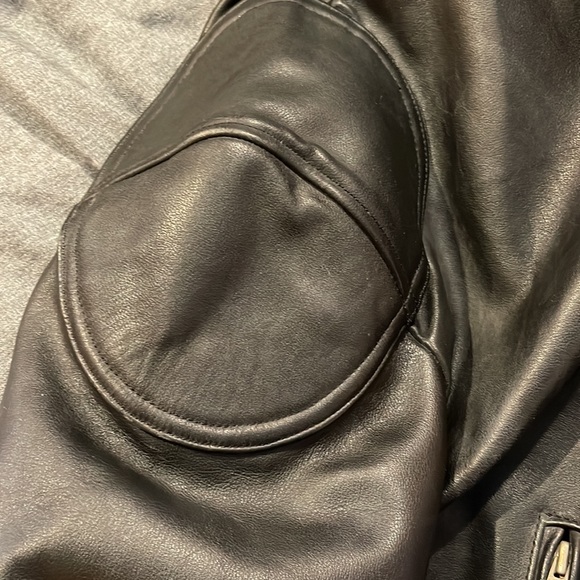 Leather Firstgear Hein Gericke armored motorcycle jacket Perfect condition - Picture 3 of 12